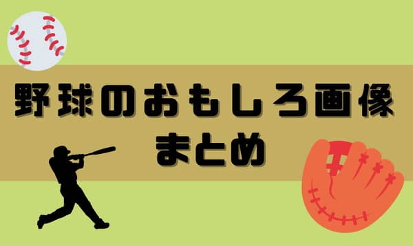 野球のおもしろ画像50選 厳選して紹介 笑うカワウソ